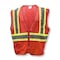 Radians Hi-Vis Econ TpO/Cl1 Two Tone Safety Vest-Red-2X SV22-1ZRM-2X - alternate 9